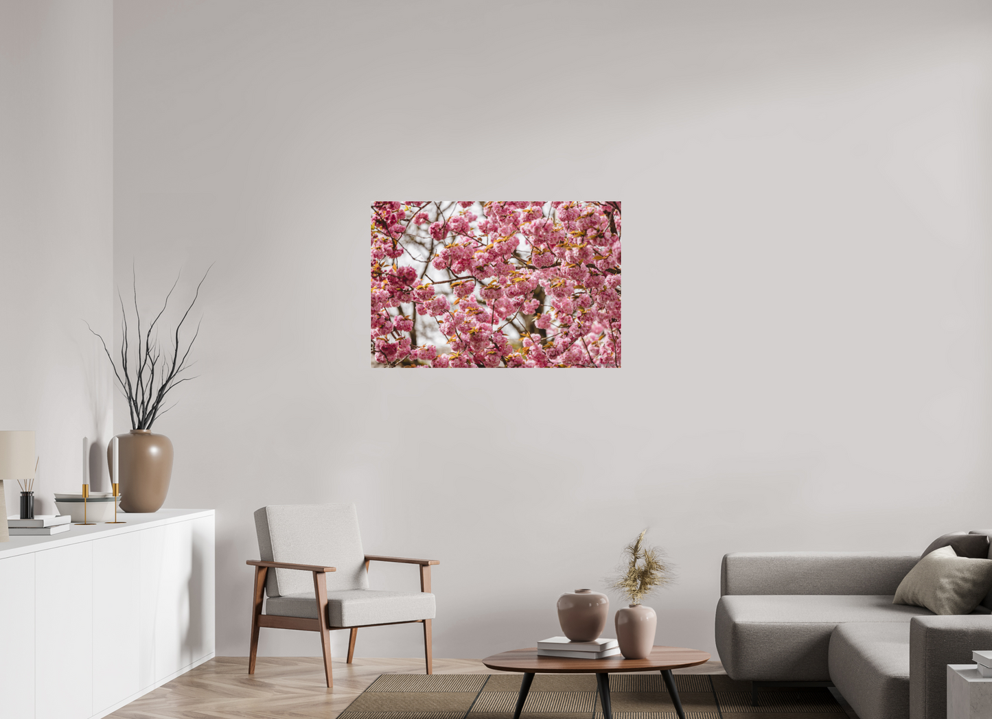 Captivating Cherry Blossom Print, Premium Art, Multiple Sizes Available