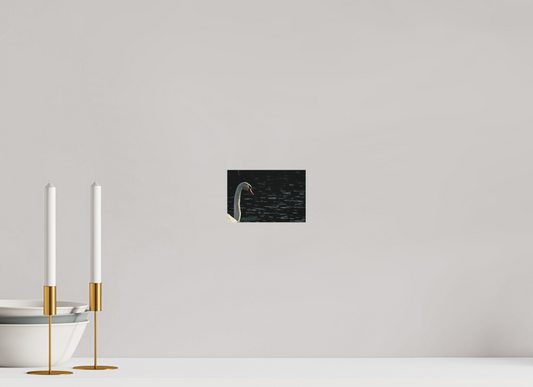 Elegant Swan Lake Art Print on Premium Paper Multiple Sizes Available