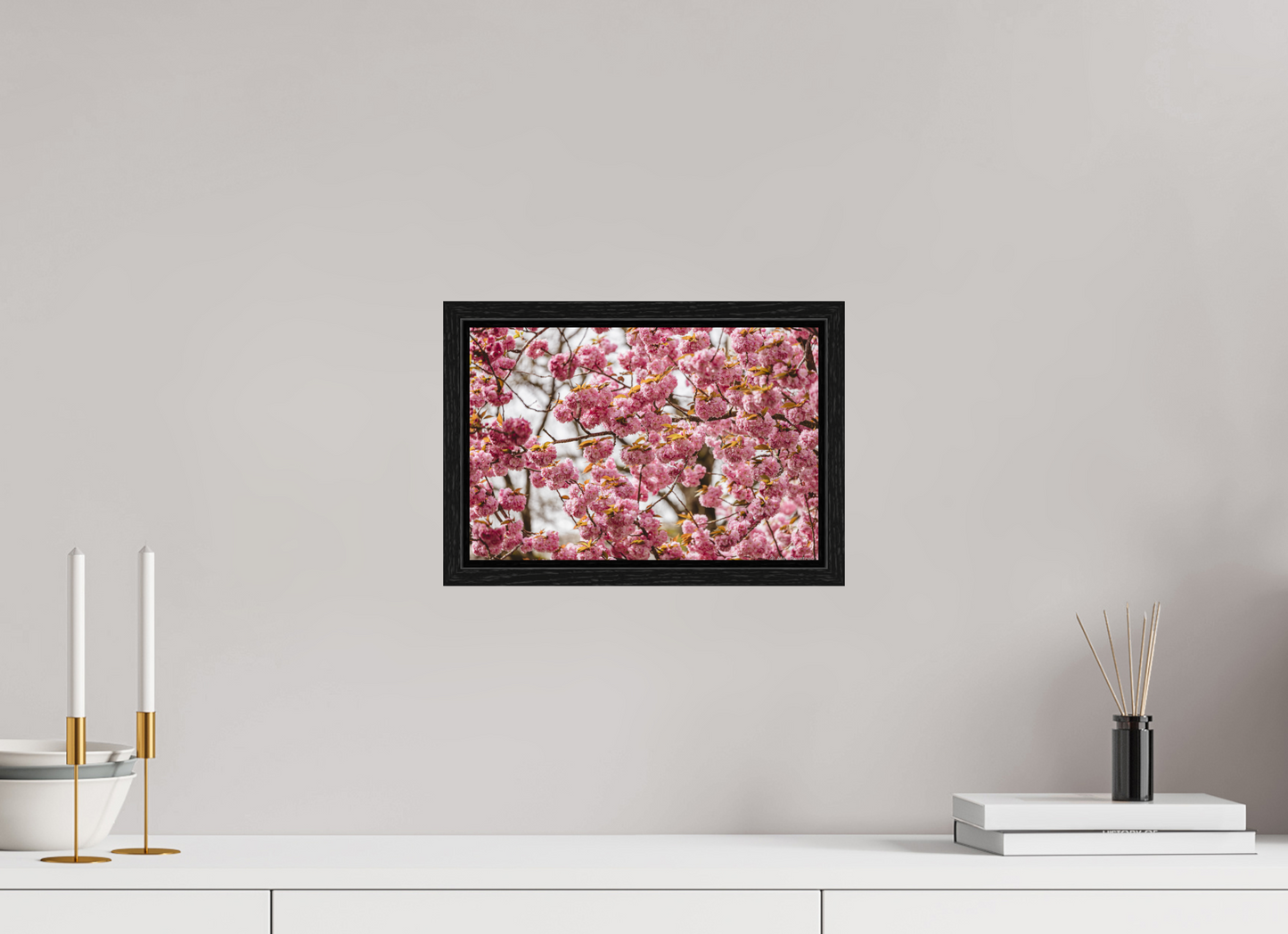 Captivating Cherry Blossom Print, Premium Art, Multiple Sizes Available