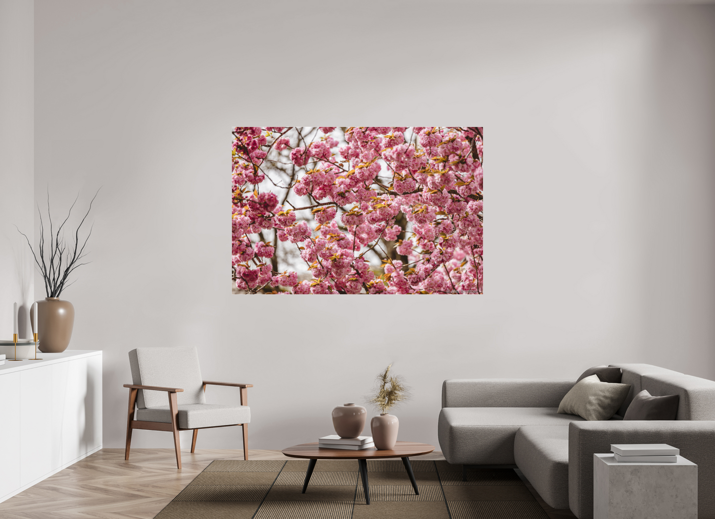 Captivating Cherry Blossom Print, Premium Art, Multiple Sizes Available